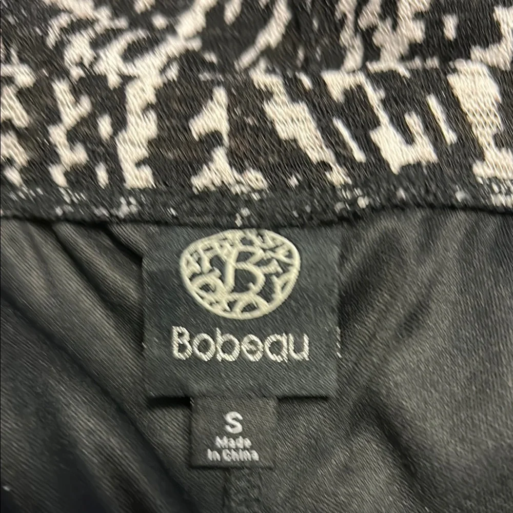 Bobeau Black & White Partially Lined Maxi Skirt - Picture 9 of 10